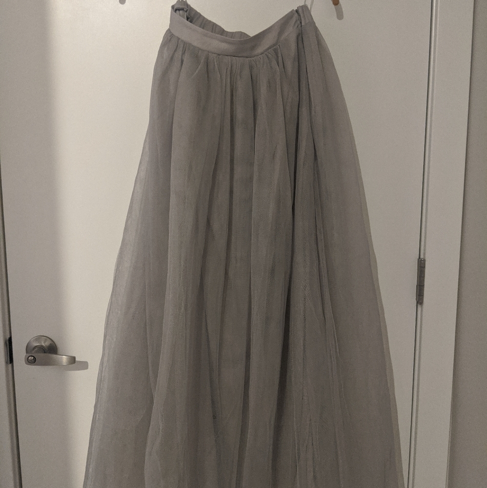 New Without Tags - Full Length Tulle Skirt